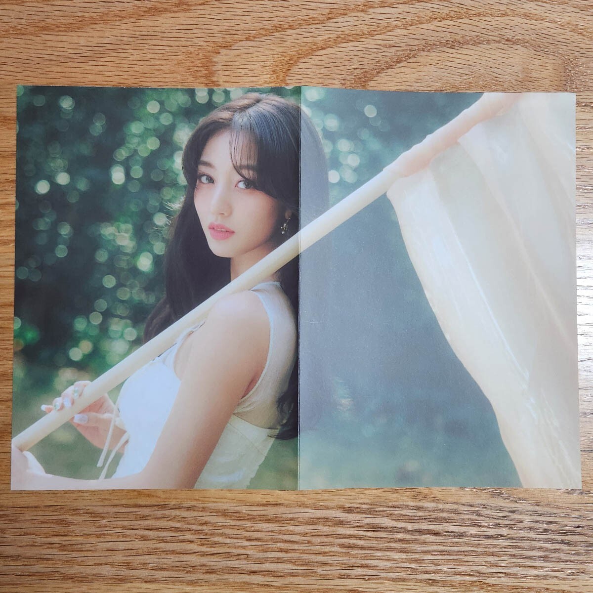 Póster de carta oficial de Jihyo dos veces decimotercer mini álbum con You-th genuino Kpop