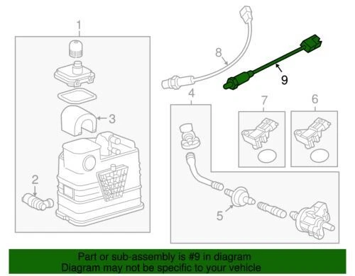 Sensor de oxígeno O2 térmico trasero Chevrolet Cruze 2011-2016 OEM NUEVO GENUINO 55572216 Foto 4 de 4