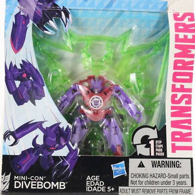 Divebomb Mini-Con Transformers Robots In Disguise Hasbro Action Figure
