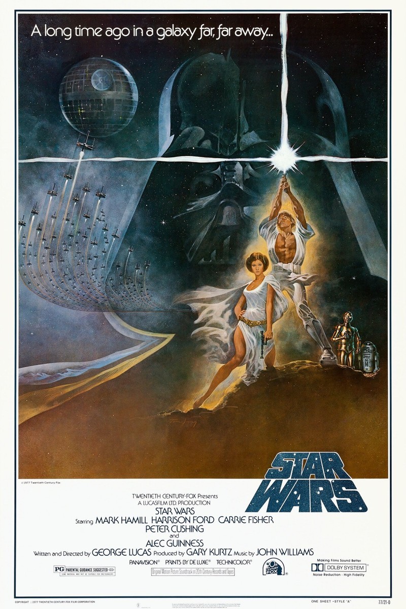 Star Wars Original Trilogy Set Of 4 11X17 Movie Posters Darth