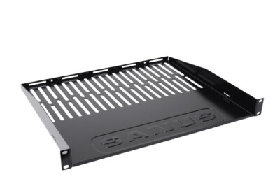 Sanus CASH21-B1 1U Vented Rack Shelf for Component Series AV Racks - BVlack