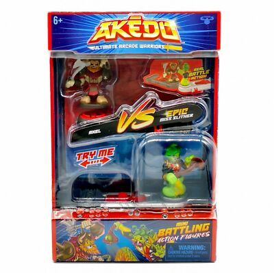【新品未開封】AKEDO PUNCH ATACK SET③ Amazon.com: Akedo Ultimate Arcade Warriors Starter Pack