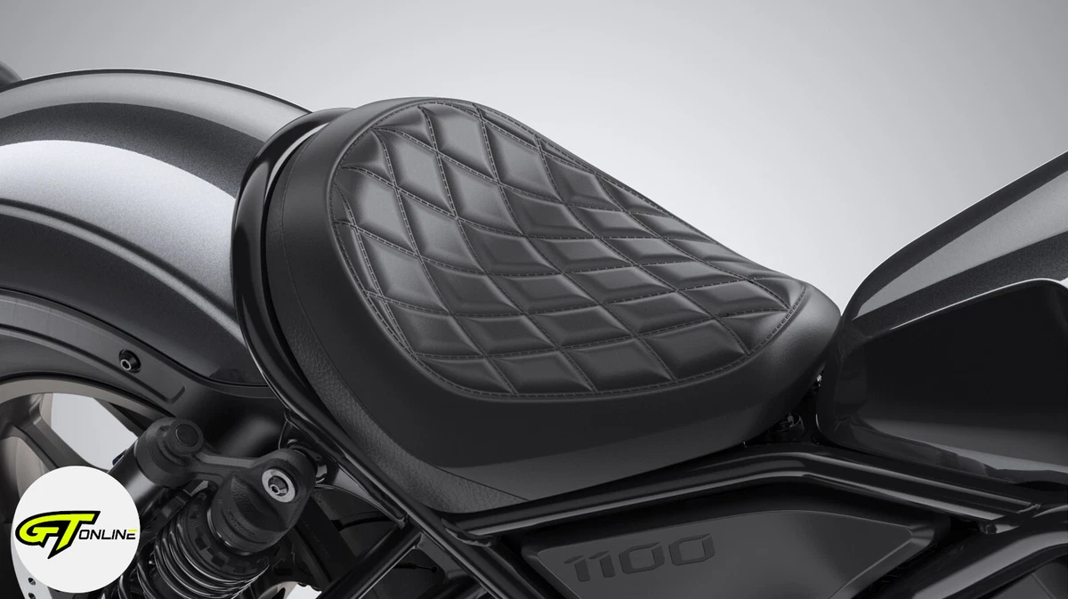 Honda CMX1100 Rebel Diamond Stitched Extra Comfort Rider Seat
