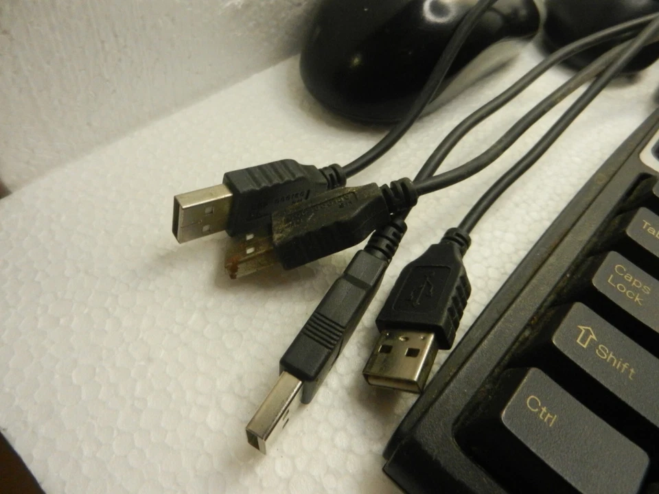 4X LOT HP KB-0316 Computer Keyboards & Mice Mouse PS/2 Connectors - Image 4 of 4