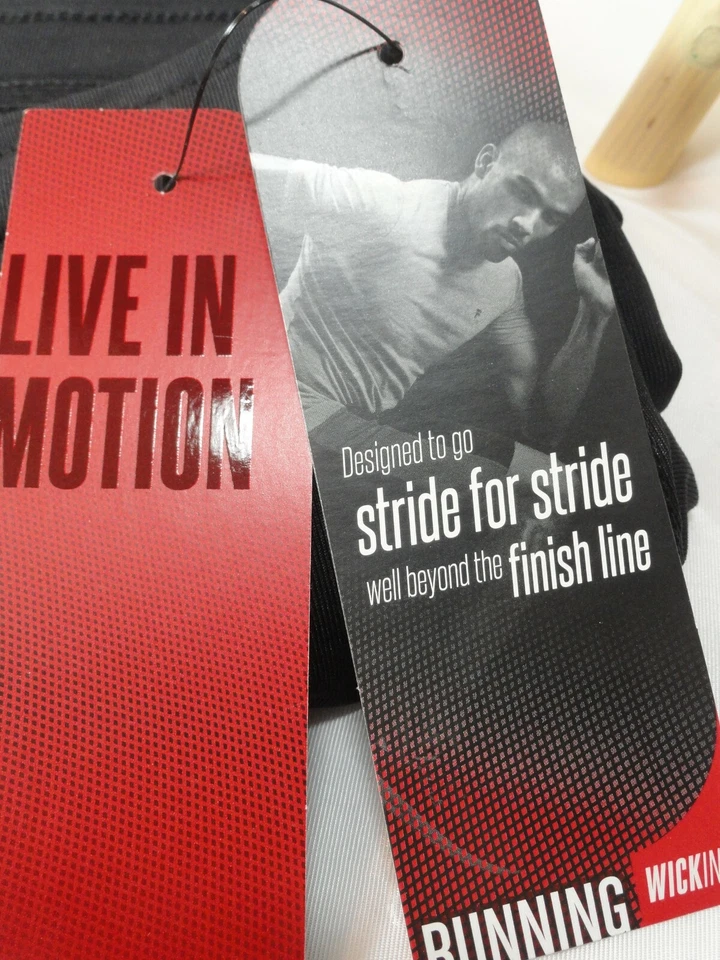 Men's FILA SPORTS RUNNING PANTS Long Leg, Lurid Grey XL TruDry Moisture Wick NWT - Image 2 of 4