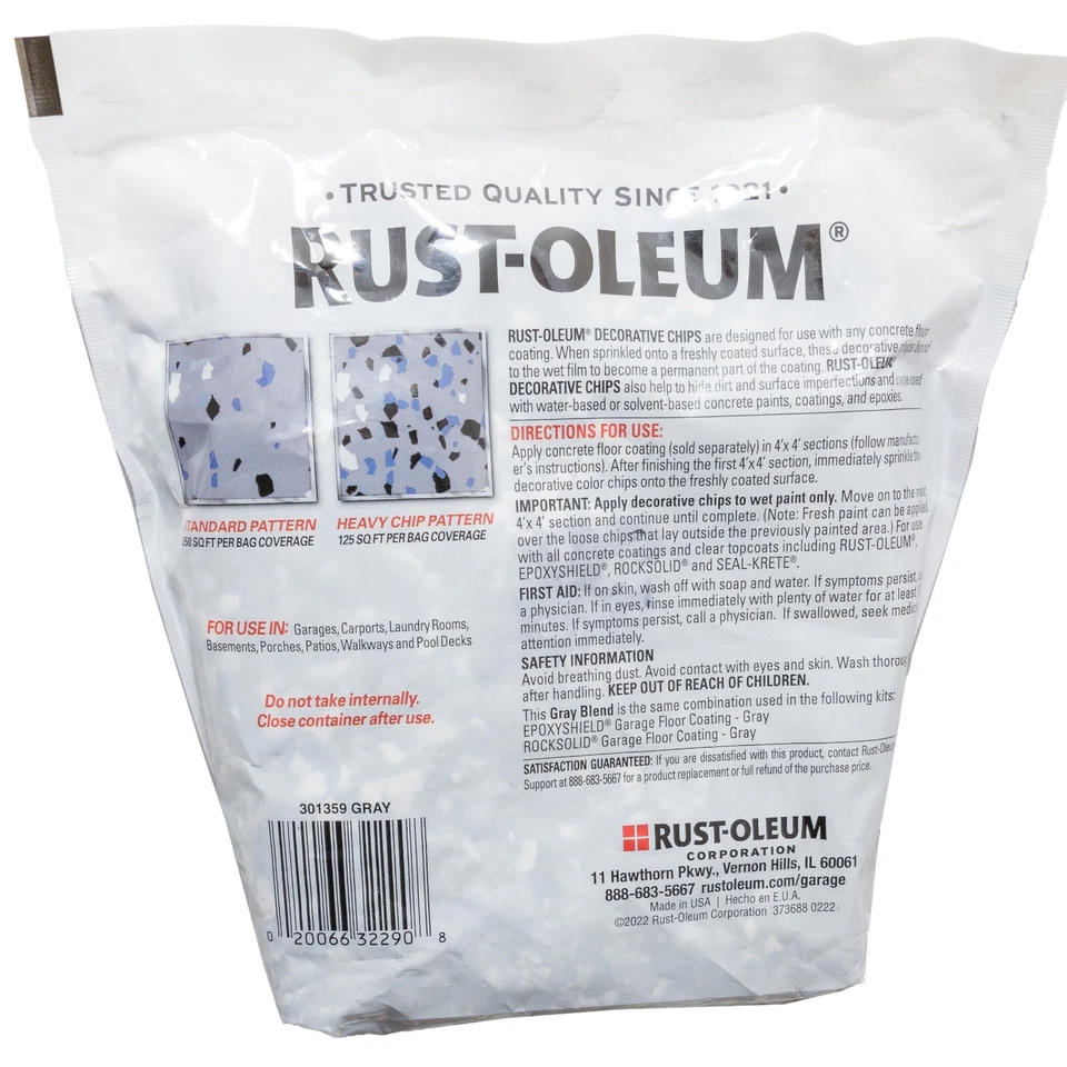 Ржавчина-олеум для помещений и улицы серая смесь декоративные цветные сколы 1 фунт - Изображение 2 из 2