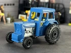Matchbox 1978 Superfast #46 Ford Tractor Blue Farm Vehicle Lesney England