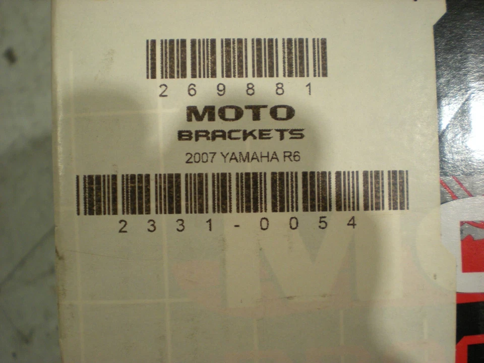 Yamaha YZF-R6 2007 soportes de moto soporte de carenado cubierta estancia 269881 Foto 2 de 2