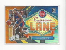 2020-21 Donruss Optic Express Lane Orange Prizm #21 Isiah Thomas Pistons /39 