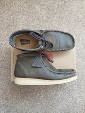 Clarks Originals Wallabee Dark Green Leather UK 9