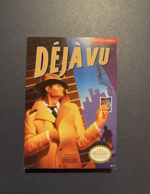 Deja Vu NES - Stunning 1-Owner Box - CIB w/ Poster - RetroProtect Case