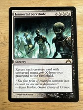 MTG Immortal Servitude Gatecrash 220/249 Regular Rare
