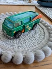 Hot Wheels Vintage 1969 Beach Bomb VW Redline Metallic Green With Flowers