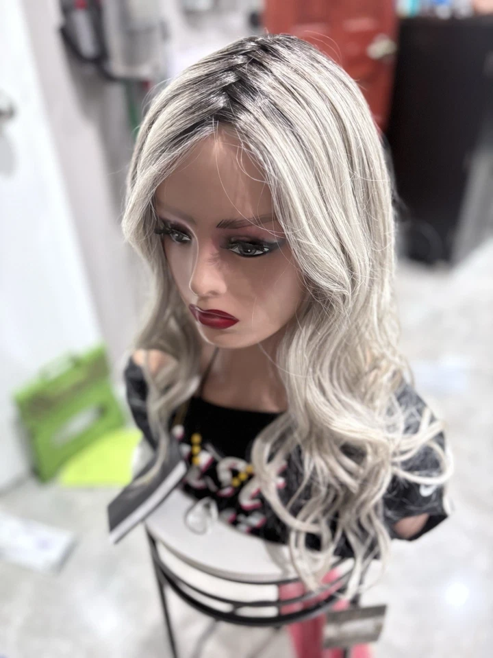 BelleTress Dalgona 23 长假发彩色镀铬新品 — 第 2/4 张图片