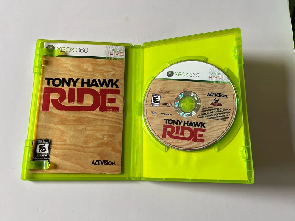 Tony Hawk Ride 2009 Microsoft Xbox 360 complete W/ Manual No board Works - Image 3 of 3