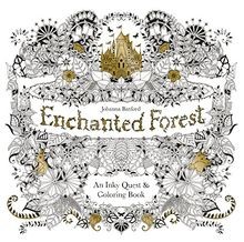 Enchanted Forest: An Inky Quest and Colouring Boo... | Buch | Zustand akzeptabel