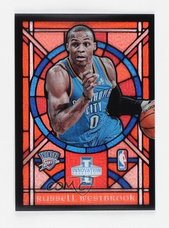 2012-13 Panini Innovation Stained Glass Russell Westbrook #18