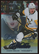 Evgeni Malkin /150 #7 2022-23 Fleer Ultra Flair Showcase Legacy Collection Card 