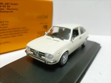 Minichamps 1:43 Alfa Romeo Alfasud Roadster 1972 White Car Model