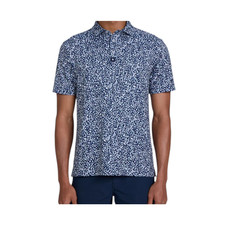 Men's Bad Birdie Drippity Drip Remix Athletic Golf Shirt Sleeve Polo Blue XL