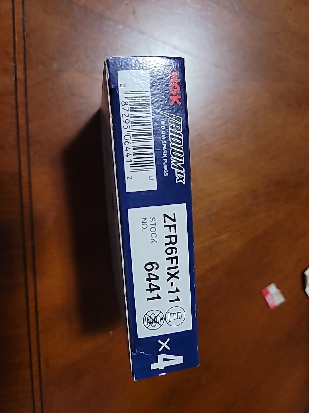4 NGK IRIDIUM IX SPARK PLUGS 6441 ZFR6FIX-11 HONDA PRELUDE 2.2 2.3 Civic 1.7