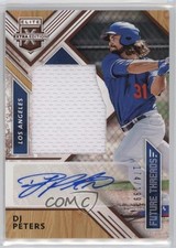 2018 Elite Extra Edition Future Threads Silhouette 174/199 DJ Peters Auto s3g