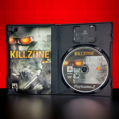 Killzone Black Label Sony PlayStation 2 PS2 Video Game Complete w/Manual Tested