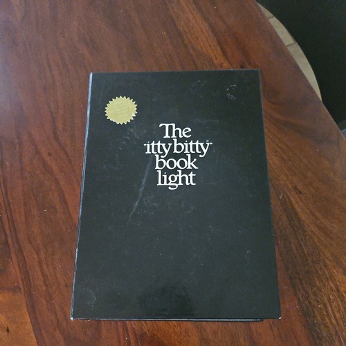 Vintage Zelco The Itty Bitty Book Light Original 1982 Edition Complete Tested