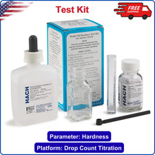 Hach Total Hardness Test Kit, 5-B, Water Analysis Kit for Drop Count Titration