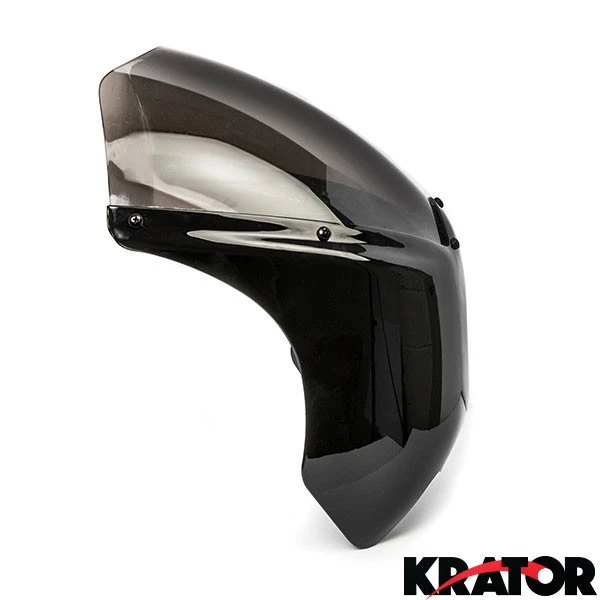 Carenado de faros negro para Yamaha V-Star Vstar 950 1100 1300 Classic Stryker Foto 4 de 4