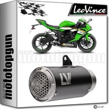 LEOVINCE SCARICO LV CORSA S ACCIAIO NERO KAWASAKI ZX-6R NINJA 2024 24 2025 25