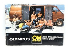 Olympus OM SYSTEM SLR ZUIKO LENSES CATALOGUE BOOKLET ABOUT 80 PAGES in English