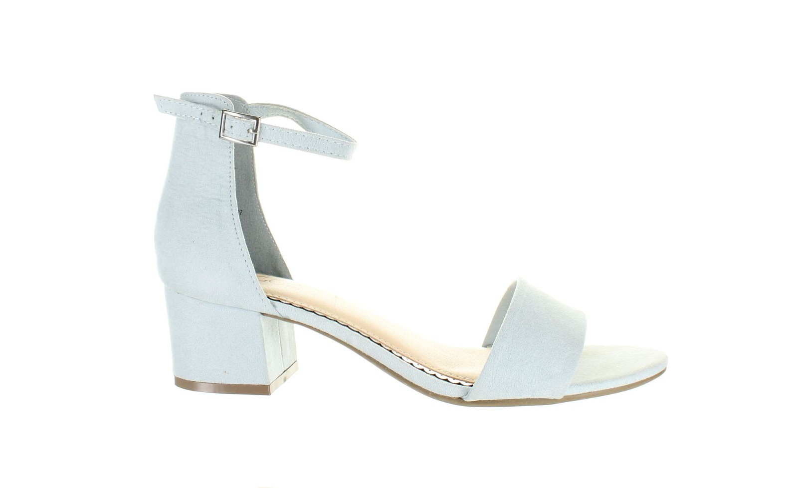 Sugar Womens Noelle Blue Ankle Strap Heels Size 10 (7825391)