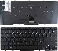 Laptop Replacement US Layout Keyboard for Dell Latitude E5450 E5470 E7450 E7470