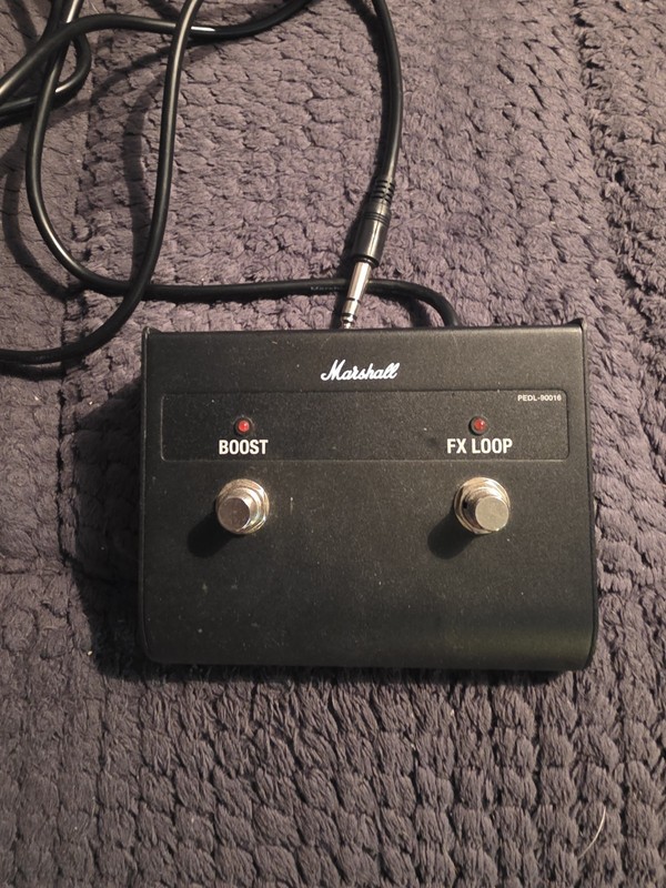 Marshall Amplifier 2 Button Foot Switch