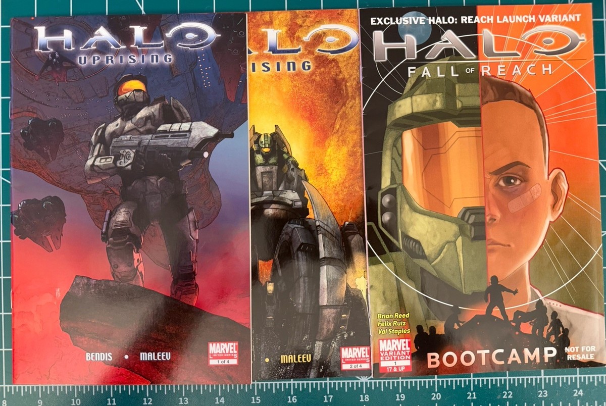 HALO Uprising #1-2, Fall of Reach 1 Launch Variant, Marvel Comics
