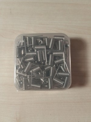 SS316L Coils Wire ( 97 Stk. ) Fertigwicklung 20 GA 0,2 Ohm, Fertig-Draht