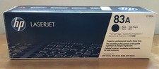 GENUINE HP LaserJet 83A Black Toner Cartridge CF283A - NEW Open Box