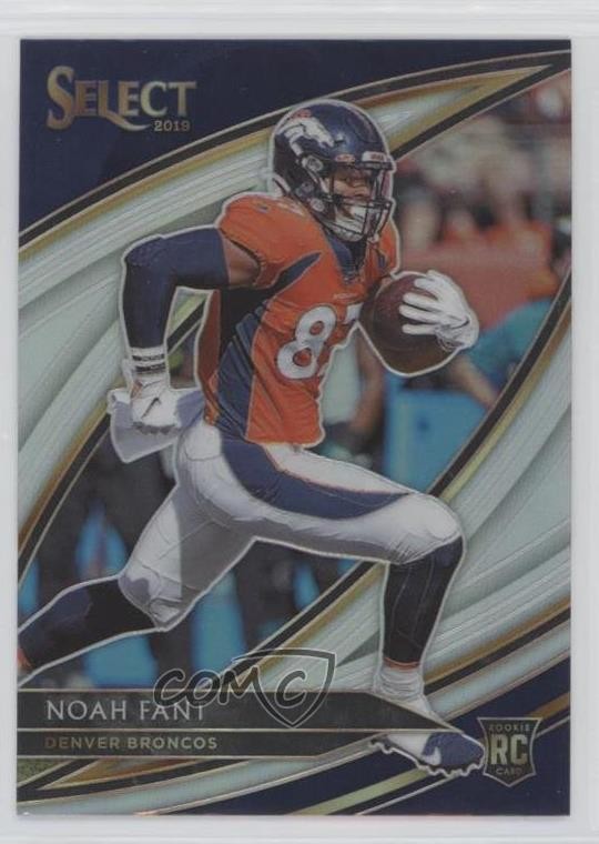 2019 Panini Select Field Level Silver Prizm Noah Fant #286 2y5