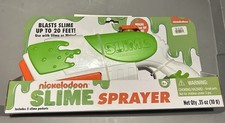 Nickelodeon SLIME Sprayer Blaster GUN - Includes 5 Slime Packets