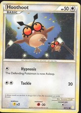 Hoothoot Common HeartGold SoulSilver 66/123 MP on eBay