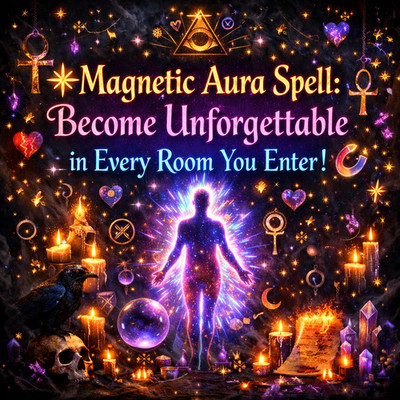   Magnetic Aura Spell: Become Unforgettable in Every Room You Enter!   