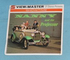 vintage NANNY AND THE PROFESSOR VIEW-MASTER REELS packet with booklet