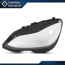 Headlight Lamp Lens Cover Left Fits 2014-16 Mercedes W212 E-Class E350 E500 E63