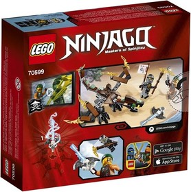 LEGO Ninjago 70599 Cole's Dragon 100% Complete Retired Set - RARE