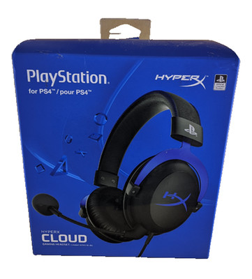HyperX - Cloud PlayStation Official Licensed for PS4 Wired Stereo Gaming Headset