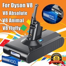 9500mAh Replacement Battery For Dyson V8 Animal V8 Absolute SV10 Vacuum Cordless