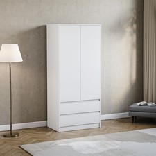 Modern White Chest of Drawers Bedroom Furniture Storage Bedside 2 to 8 Drawers