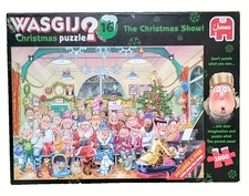 2 x 1000 Piece WASGIJ Jumbo Christmas Jigsaw Puzzles No.16 THE CHRISTMAS SHOW
