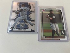 Panini Mosaic Gerrit Cole + Bowman Carlos Rondon 1st Bowman RC - NY Yankees